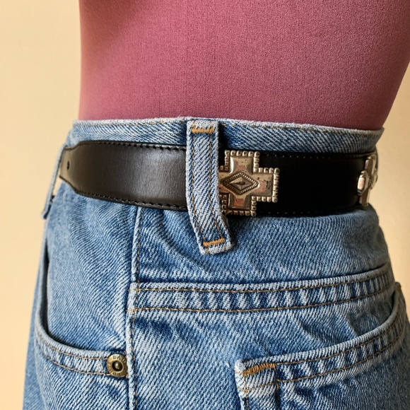 Fossil Black Leather Belt - Picture 3 of 11